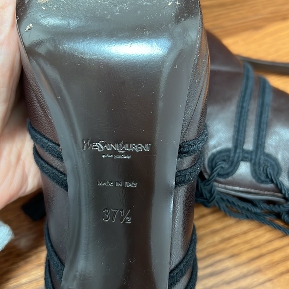 SALE! Yves Saint Laurent platform shoes - Picture 6 of 11